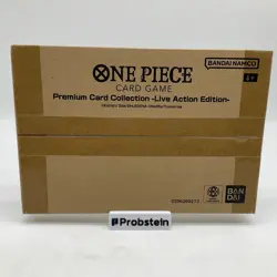 One Piece Card Game English Premium Card Collection Live Action Edition Sealed - Image 1