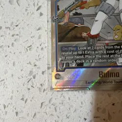 Dragon Ball Super Card Game Bulma Battle Holo FB06-035 5000 Power 1 Cost - Image 2