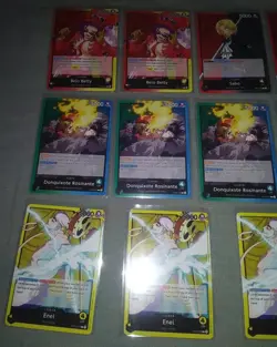 One Piece Card Game Awakening Of The New Era English Leader Lot 17 Cards - Image 2