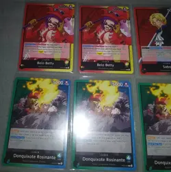 One Piece Card Game Awakening Of The New Era English Leader Lot 17 Cards - Image 5
