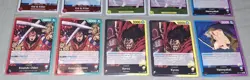 EB-01 Rare Leader Lot One Piece Card Game Memorial Collection 10 Cards - Image 3