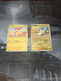Plusle 60 & Minun 61 Paradox Rift 2-Card Lot Common Regular/Reverse Holo Pokemon - Image 2