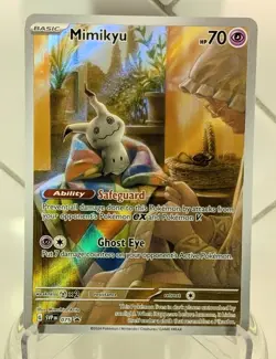Pokemon TCG Mimikyu #075 Scarlet & Violet Promo Full Art Holo Card - Image 1