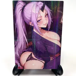 TenSura Shion Sexy Hot Anime Waifu Girl Doujin Lewd Goddess Story Holo Art Card - Image 1