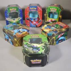 Pokemon Gaming Empty Card Collector Tin Box Medium 2014 - Your Choice - Image 2