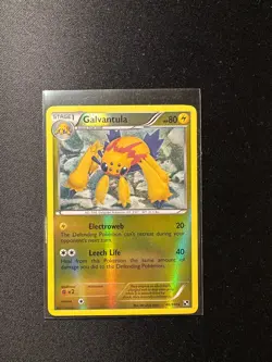 Galvantula - 46/114 - Rare Reverse Holo Black & White 1: NM Pokemon Card - Image 1