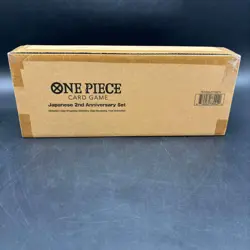 One Piece Card Game English Japanese 2nd Anniversary Set Sealed - Image 1