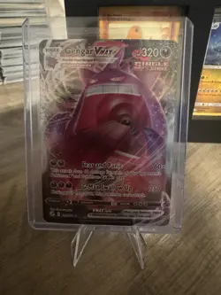 Pokemon TCG Gengar VMAX 157/264 Fusion Strike Ultra Rare Full Art Holo Card - Image 1