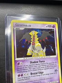Pokemon Giratina Holo Rare Card Legends Awakened 4/146 - Image 3