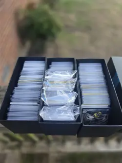 Bulk Pokemon Cards Lot 1000 Near Mint | 100 HOLO/Rev Holo NO Energy | 1V/EX Card - Image 1