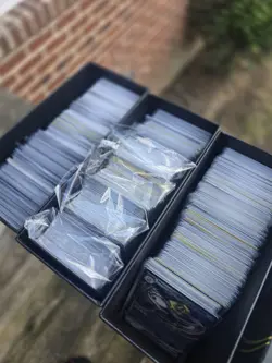 Bulk Pokemon Cards Lot 1000 Near Mint | 100 HOLO/Rev Holo NO Energy | 1V/EX Card - Image 3