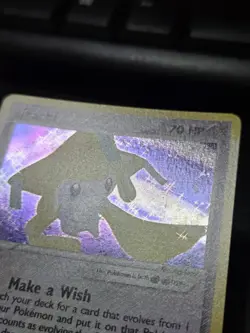 Pokemon TCG Jirachi Holo Rare Card 8/101 EX Hidden Legends - Image 2