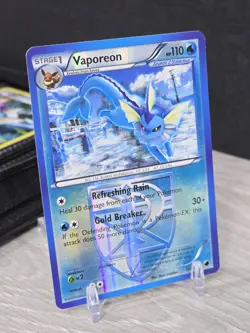Pokemon Card TCG Vaporeon 20/116 Plasma Freeze 2013 Reverse Holo Uncommon - Image 1