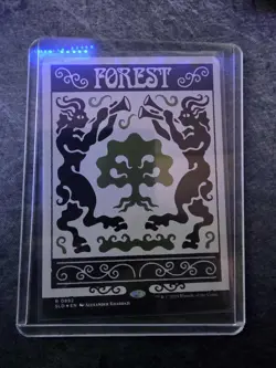 Forest (0892) - MTG Rainbow FOIL - Secret Lair SLD - NM - Image 1