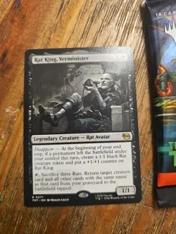 MTG Rat King, Verminister (Extended Art) Teenage Mutant Ninja Turtles Regular - Image 2