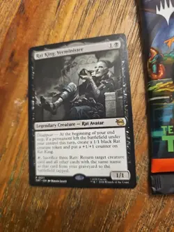 MTG Rat King, Verminister (Extended Art) Teenage Mutant Ninja Turtles Regular - Image 3
