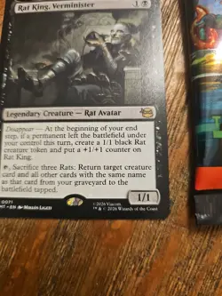 MTG Rat King, Verminister (Extended Art) Teenage Mutant Ninja Turtles Regular - Image 5