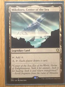 Mikokoro, Center of the Sea - Commander: Dominaria United (DMC) #217 - Image 1