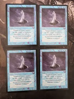 *** LEGENDS Spectral Cloak x4 *** EX-NM Clean! - DUTY FREE - Magic MtG - Image 1