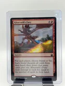 MTG, Khorvath's Fury $3 ORDER MIN LP 59 Battlebond Regular BBD - Image 1