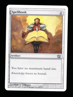 * * 1x Spellbook x1 * * 8th Edition MTG MP Moderately Played - Image 1