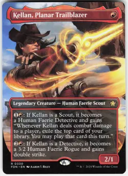 Kellan, Planar Trailblazer (Borderless) R Foundations 330 NM - Image 1