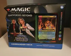 Magic the Gathering MtG 13th Doctor Who PARADOX POWER Commander Deck - Image 1