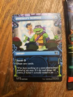 MTG Donatello's Technique (Showcase) Teenage Mutant Ninja Turtles Regular - Image 2