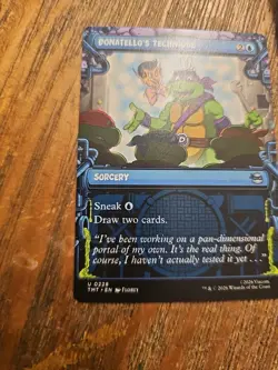 MTG Donatello's Technique (Showcase) Teenage Mutant Ninja Turtles Regular - Image 3