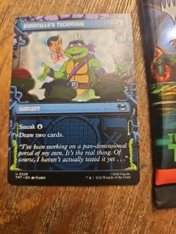 MTG Donatello's Technique (Showcase) Teenage Mutant Ninja Turtles Regular - Image 4