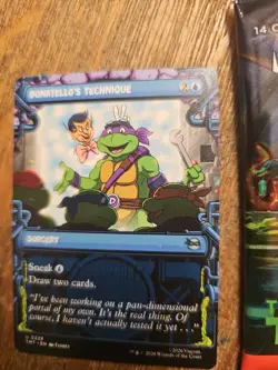 MTG Donatello's Technique (Showcase) Teenage Mutant Ninja Turtles Regular - Image 5