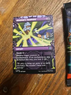 MTG Shredder's Technique (Showcase) Teenage Mutant Ninja Turtles Regular - Image 2