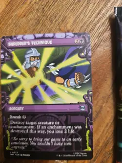 MTG Shredder's Technique (Showcase) Teenage Mutant Ninja Turtles Regular - Image 5