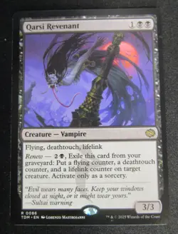 Qarsi Revenant Tarkir: Dragonstorm TDM Regular #86 Magic MTG - Image 1