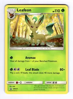 Leafeon - SM237 SM Promos #SM237 (2017) Promo Promo NM Pokemon - Image 1