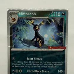 Gamestop-Stamped Umbreon SEALED Promo Holo Pokemon TCG Obsidian Flame - Image 2