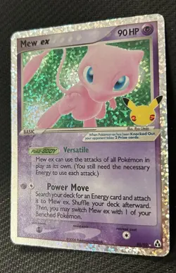 Pokemon TCG Mew EX 88/92 Celebrations Classic Collection Holo - Image 2