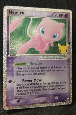 Pokemon TCG Mew EX 88/92 Celebrations Classic Collection Holo - Image 3