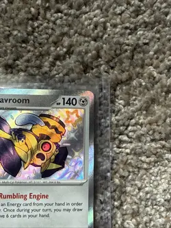 Pokemon TCG Revavroom 193/091 Paldean Fates Baby Shiny Rare - Image 4