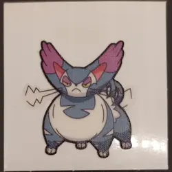 Purugly Daiichi Pan Sticker Pokemon Japanese Pokemon MP - Image 1