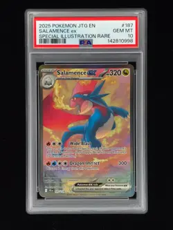 Salamence ex 187 Pokemon Journey Together PSA 10 🔥🔥🔥 - Image 1