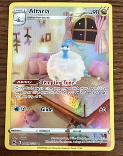 2023 POKEMON SWORD AND SHIELD CROWN ZENITH GG19 FULL ART/ALTARIA - Image 1