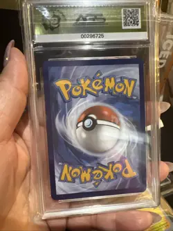 Pikachu Costco Exclusive Cosmos #18 - 2024 Paldean Fates Pokemon W/Swirl AGS 10 - Image 4