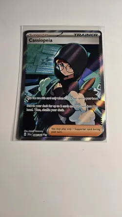 Cassiopeia 086/064 Sv: Shrouded Fable Holo pokemon TCG N/M Full art (OBO) - Image 4