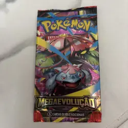Pokemon: Mega Evolution Booster Pack (ME01) Portuguese Factory Sealed - Image 1