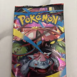 Pokemon: Mega Evolution Booster Pack (ME01) Portuguese Factory Sealed - Image 2
