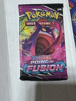 FRENCH Pokemon Poing De Fusions Booster Pack Fusion Strike Gengar Art 🇫🇷 - Image 1