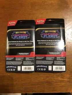 Pokemon MEGA PHANTASMAL FLAMES: 2x PROMO PACKS - ARVENS GREEDENT & MAGCARGO!!! - Image 2