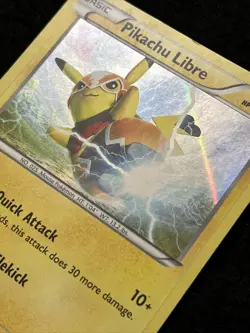 Pokemon PIKACHU LIBRE 30/30 (Vintage) XY Trainer Kit - MP/Mod Play - Image 2