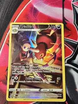Ariados NM Trainer Gallery Brilliant Stars TG09/TG30 Pokemon TCG Holo NM - Image 1